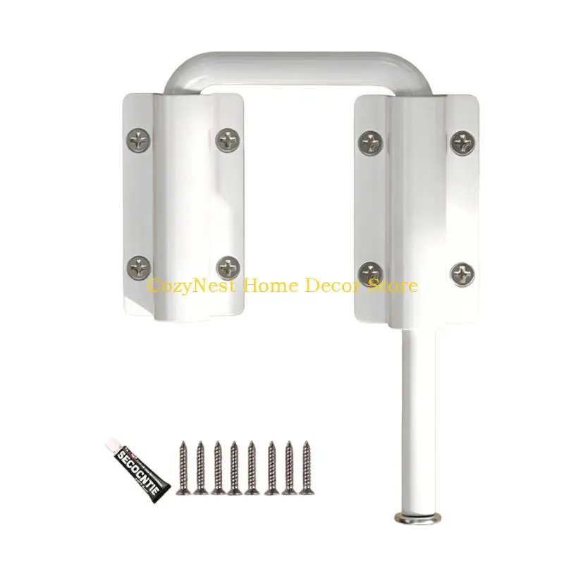 92MF Screw Mount Door Bolt Fastener Metal Body for Home Hardware Use