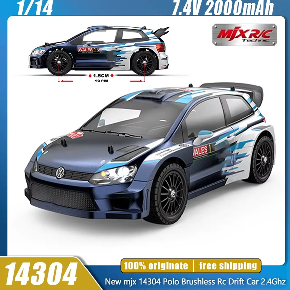 

MJX 14304 1/14 Rc Car High-Speed Off-Road Vehicle 2.4G Brushless Remote Control Drift Car Competition Racing Cars Aldult's Toys