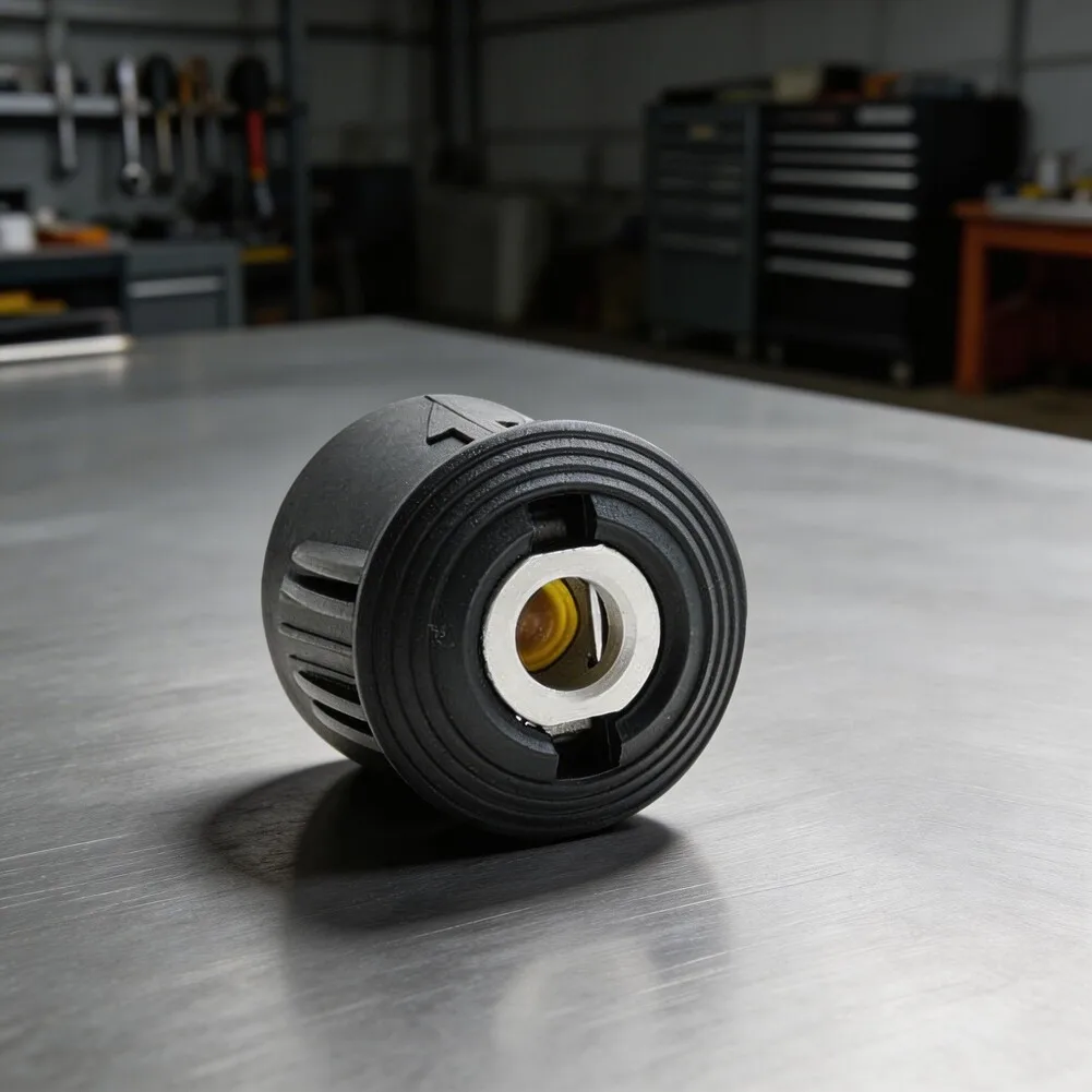 High Pressure Washer Connector K2-K7 Thread Fit Quick Connector Rapid-release Mechanism Plastic Construction High-pressure Rated