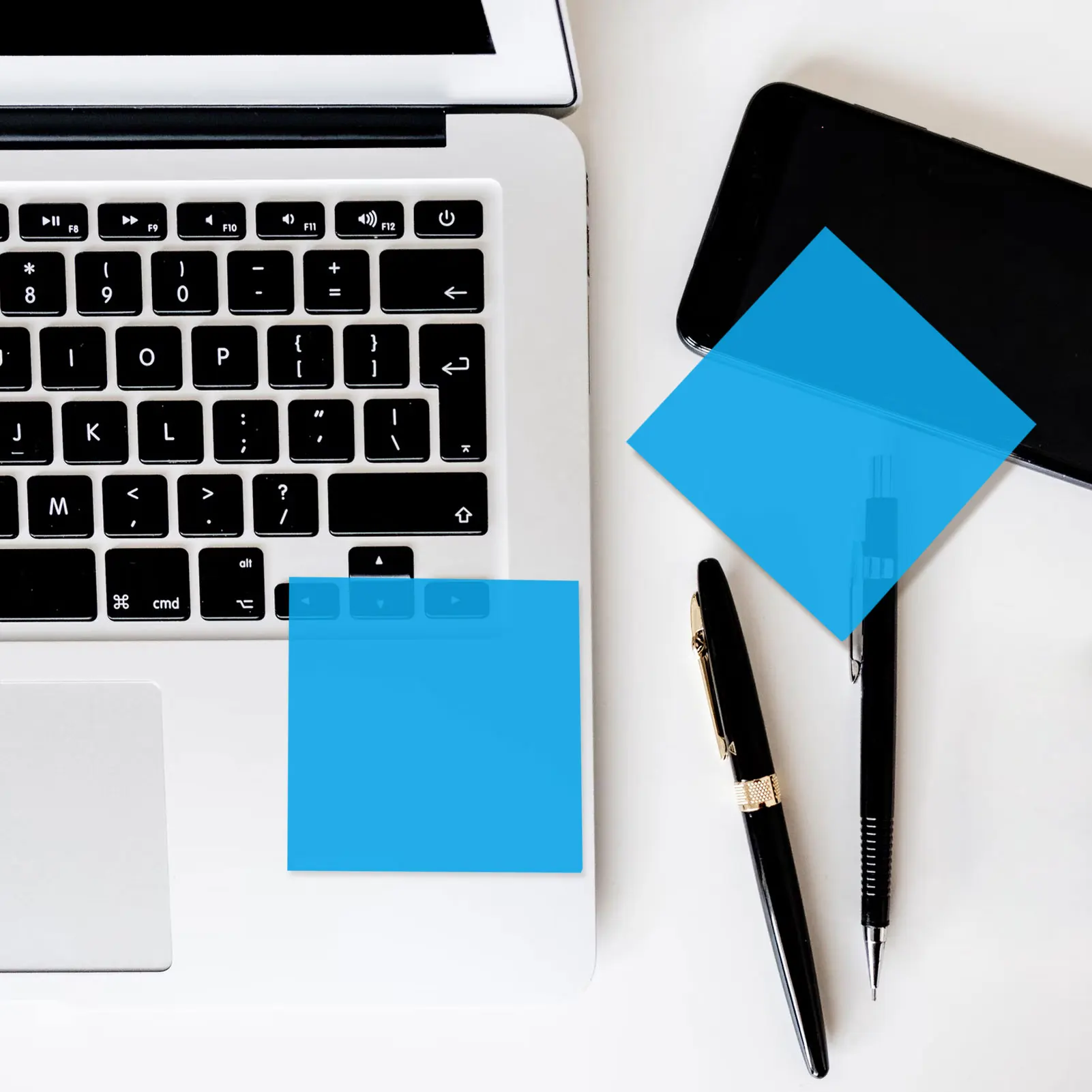 Transparent Sticky Notes 6 Colors Transparent Sticky Notes Waterproof Self-Adhesive Translucent Sticky Notes 3 X 3 Inches Clear