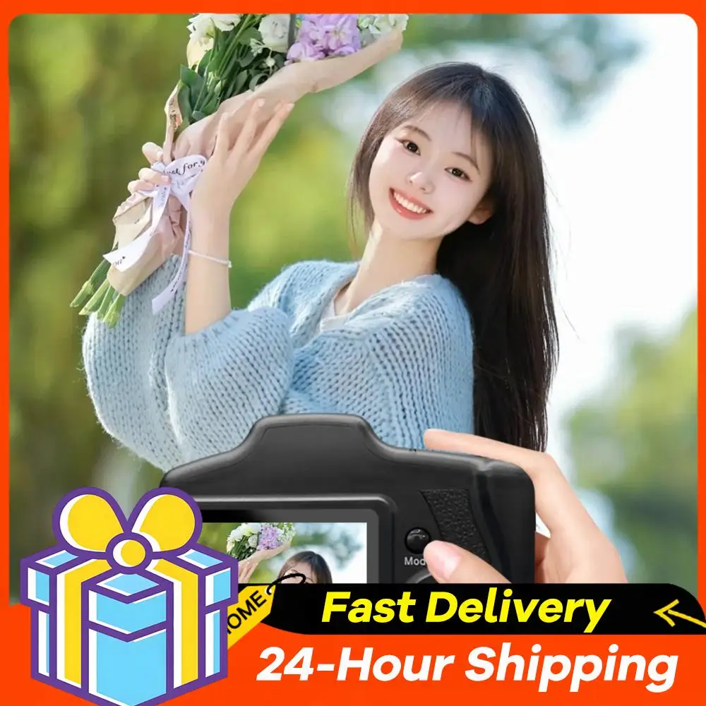 

16MP Digital Camera with 2.4 Inch LCD Screen Camcorder 16X Digital Zoom Vlogging Camera Video Recorder for Photography