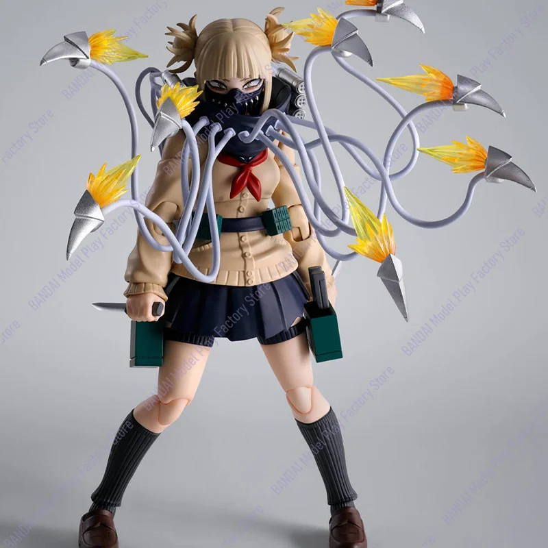 In Stock Now  Bandai S.H.Figuarts SHF My Hero Academia HIMIKO TOGA Anime Action Fighter Finished Model Toy Gift for Children Kid view 2