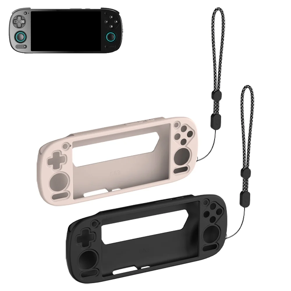 

For Retroid Pocket 5​ game console silicone case drop protection simple solid color case