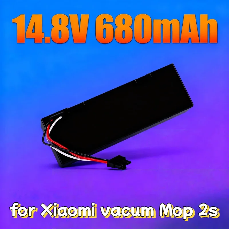 

14.8V 6800mAh Vacuum Cleaner Battery – for Xiaomi Mop Pro P/2S/S12,Yunmi MVVC01,Haier JX37&Wyze WVCR200S,Rechargeable Spare Part