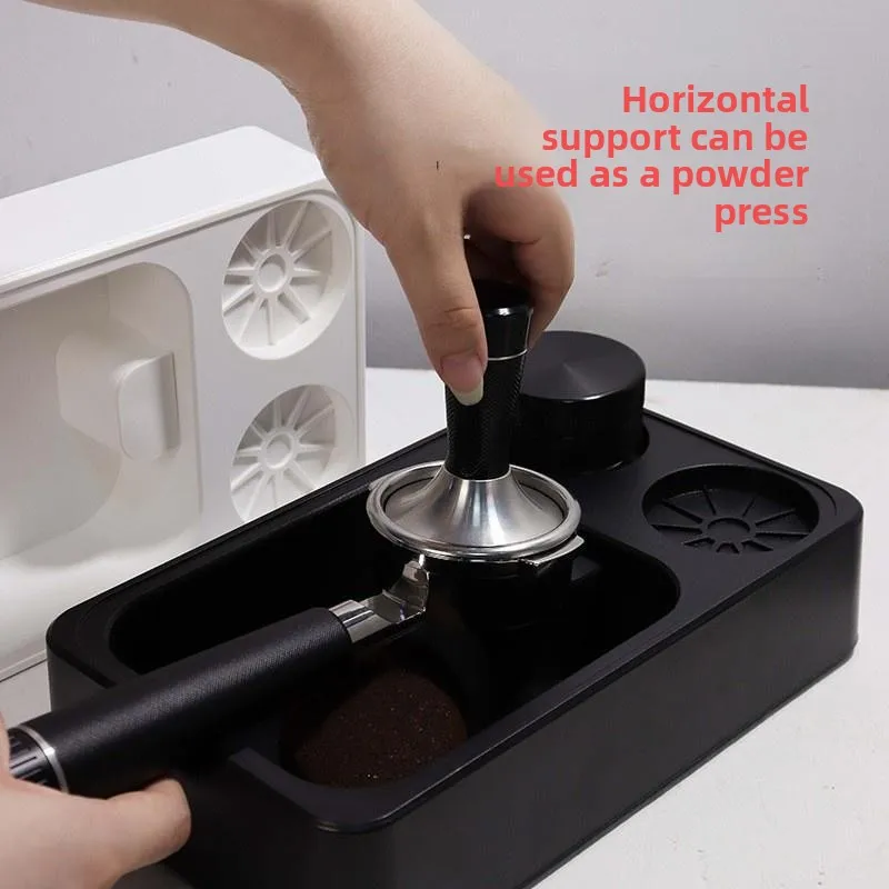 LMM household slag knocking base universal filling base multi-functional plastic coffee grounds box