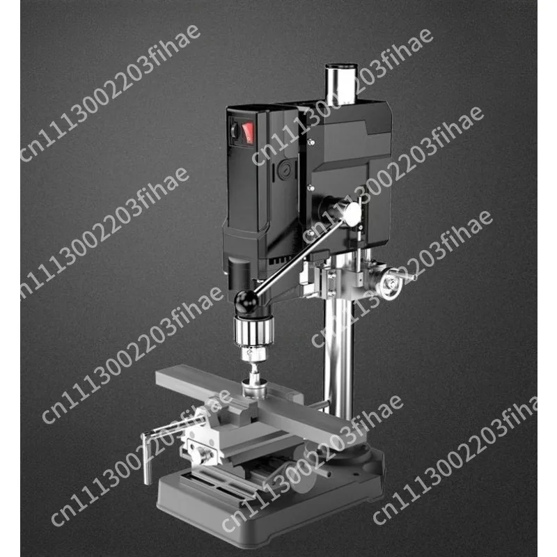 Bench Drill Small Household 220v High Power Industrial Drilling Machine Milling Machine Workbench Multifunctional