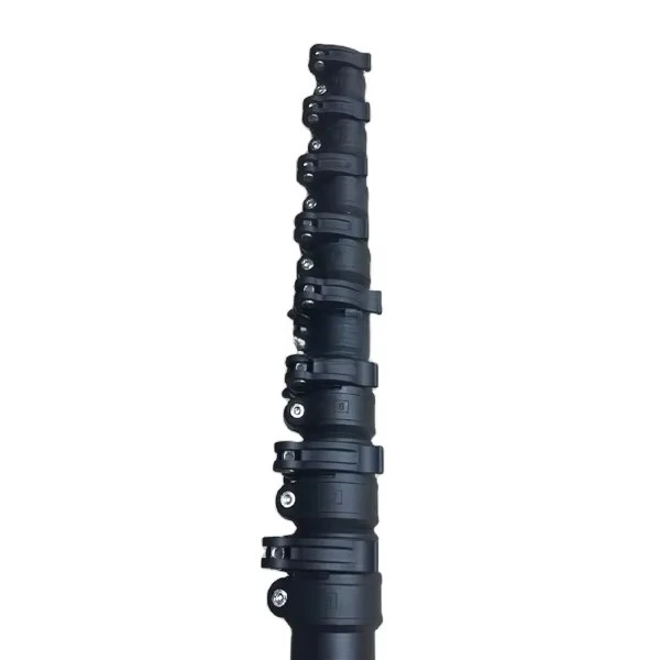 Long Reach Carbon Fiber Coconut Harvester Telescoping Fruit Harvest Tool Clamps Customized Size for Betel Nut Olive Tree Picking