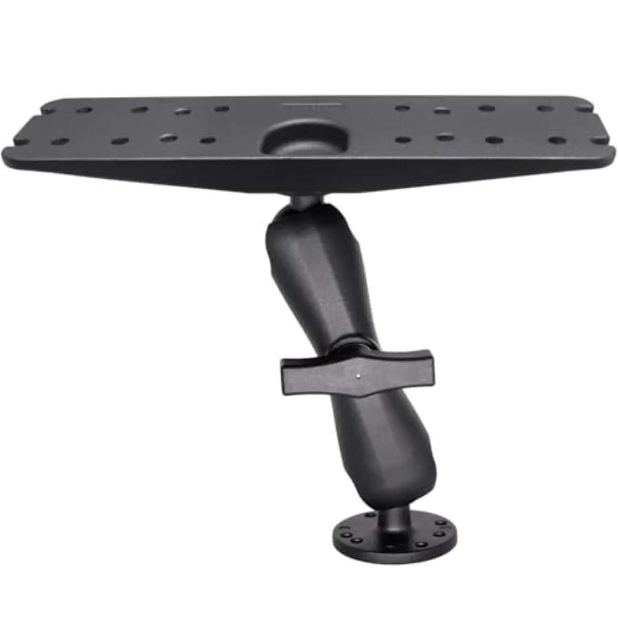 

1.5" Ball Fish Finder Mount for 9" to 12" Large Fishfinder Marine Electronic Depth Finder Mount with C Size Ball Compatible wit