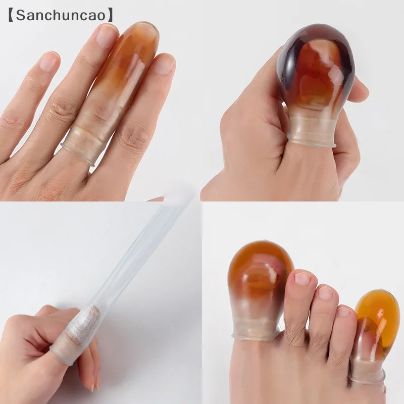 San amingSoak poção berços de dedo para lesões dos pés e nos dedos ferida chuveiro capa protetora à prova dwaterproof água ferramenta de cuidados com os pés para homens