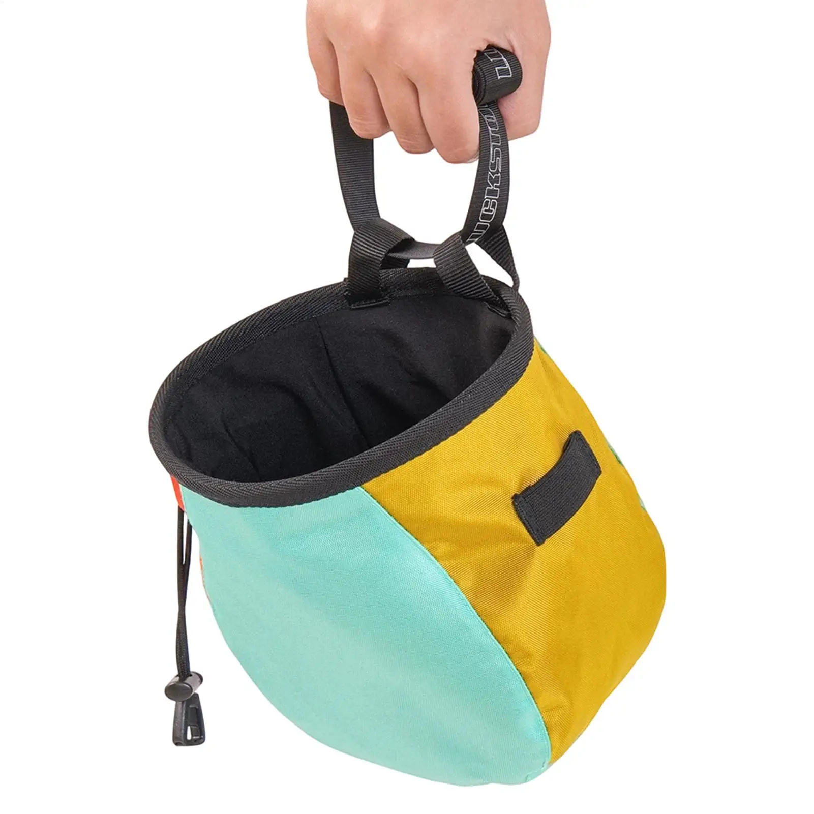 

1PC Refillable Chalk Bag With Waist Belt Gymnastics Chalk Pouch For Weightlifting, Disc Golf & Outdoor Climbing Accessories