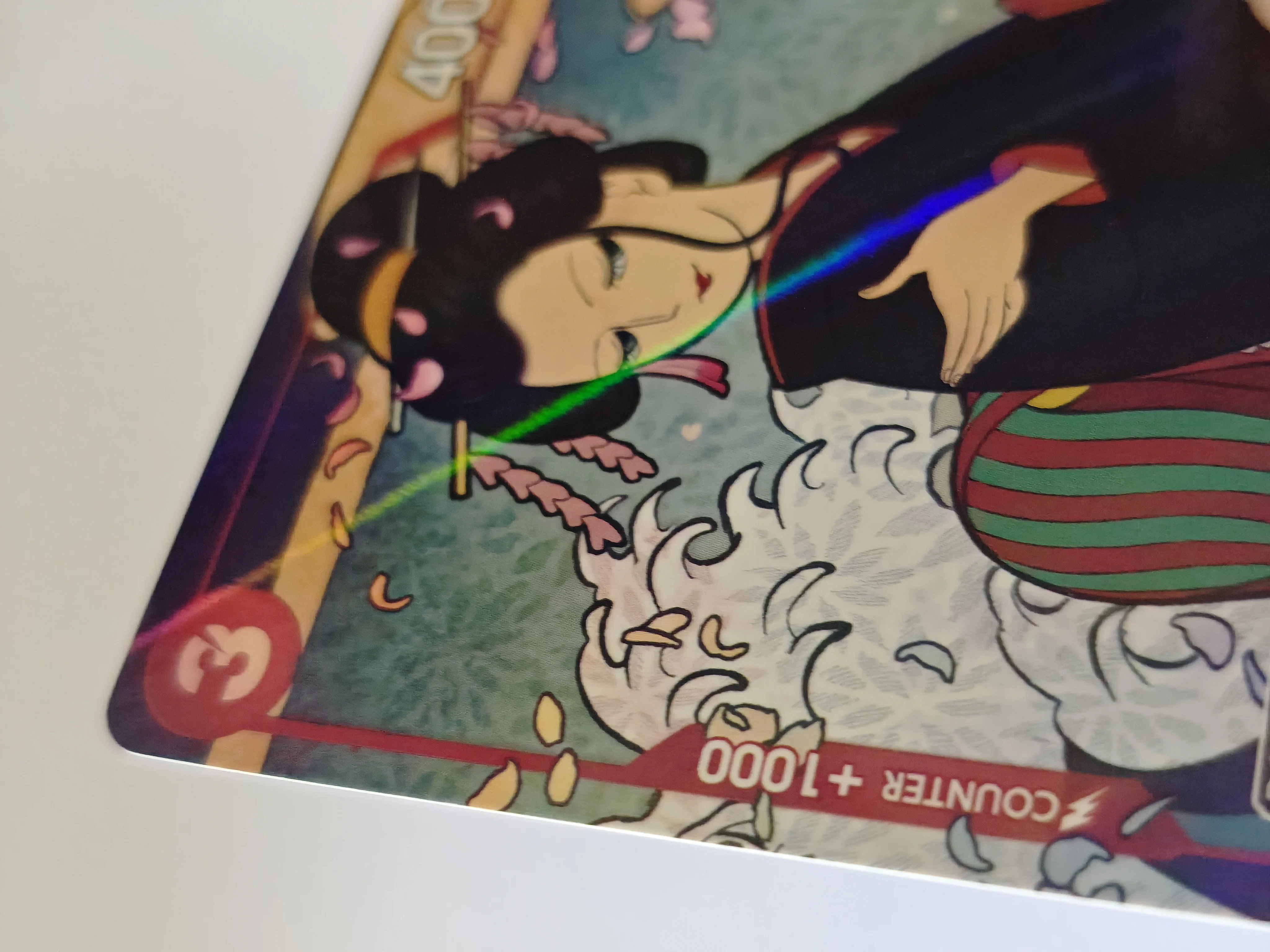2024 DIY One Piece Nico Robin OP01-017 English 1st Anniv Proxy Card with Custom Graded Display Sleeve Option