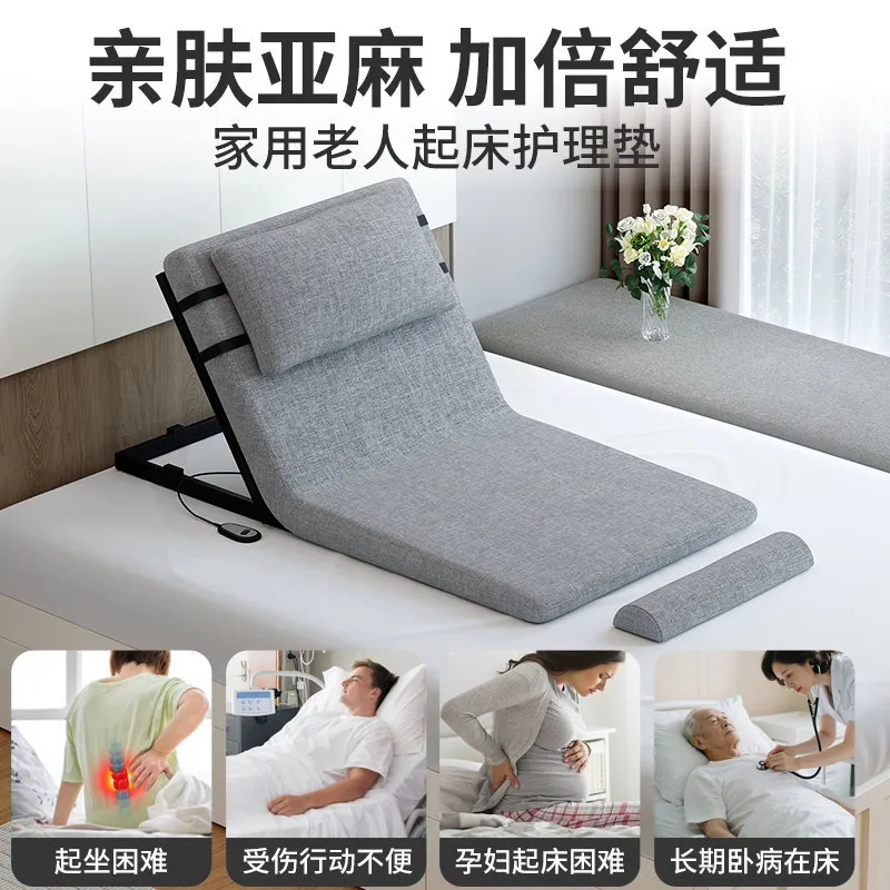 Cojín para cabecera de cama, almohadilla de respaldo para cama, protección lumbar para mujeres embarazadas contra fracturas, colchón para personas mayores.