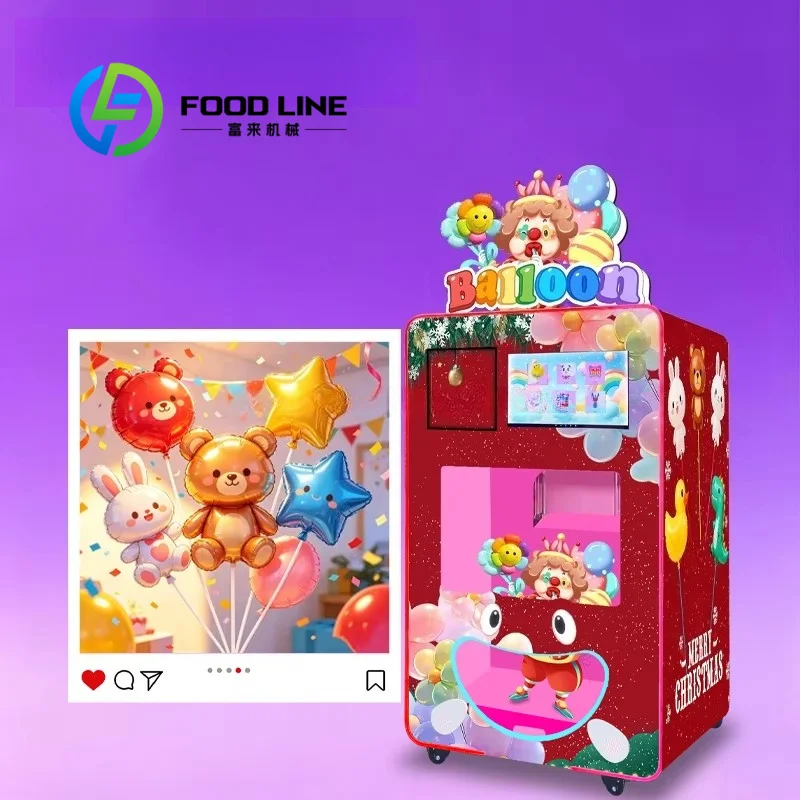 Direct Sale Hot Sale Commercial Balloon Vending Machine Self-service Intelligent Self-Service Balloon DIY Robot for Mall