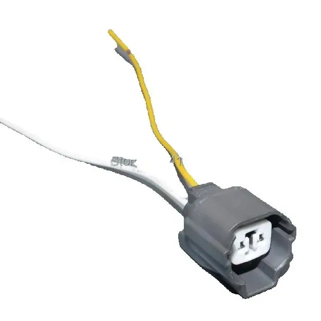 

worldgolden 2.0mm female 2p waterproof cable horn wire connector 6189-0129