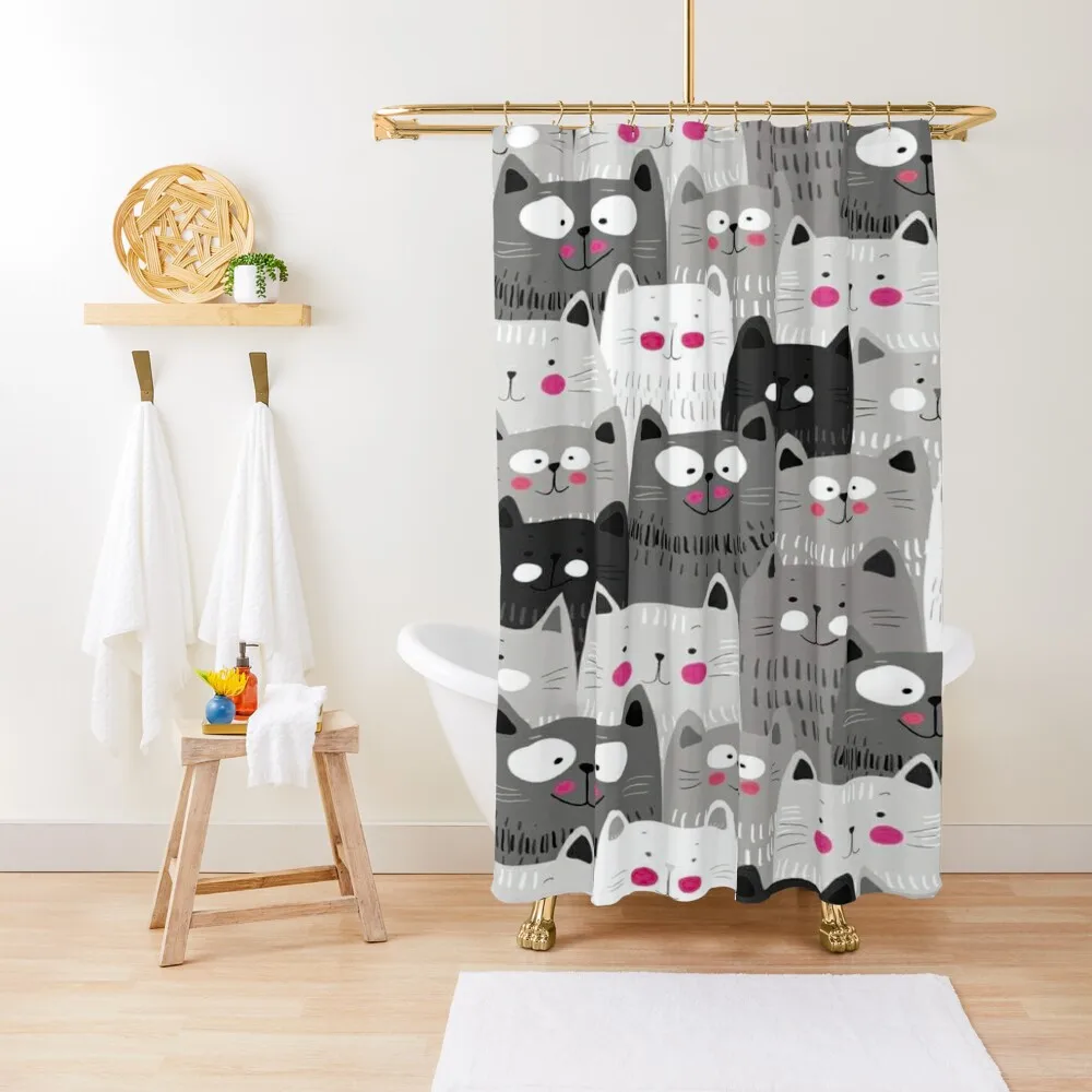 

Cats Shower Curtain Bathroom Showers Transparent Bathroom Shower Bathroom For Shower For Bathrooms Curtain