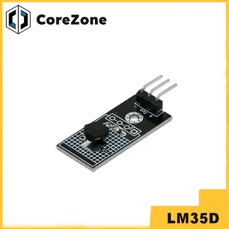5pcs Simulated temperature sensor LM35D module electronic building block  intelligent car