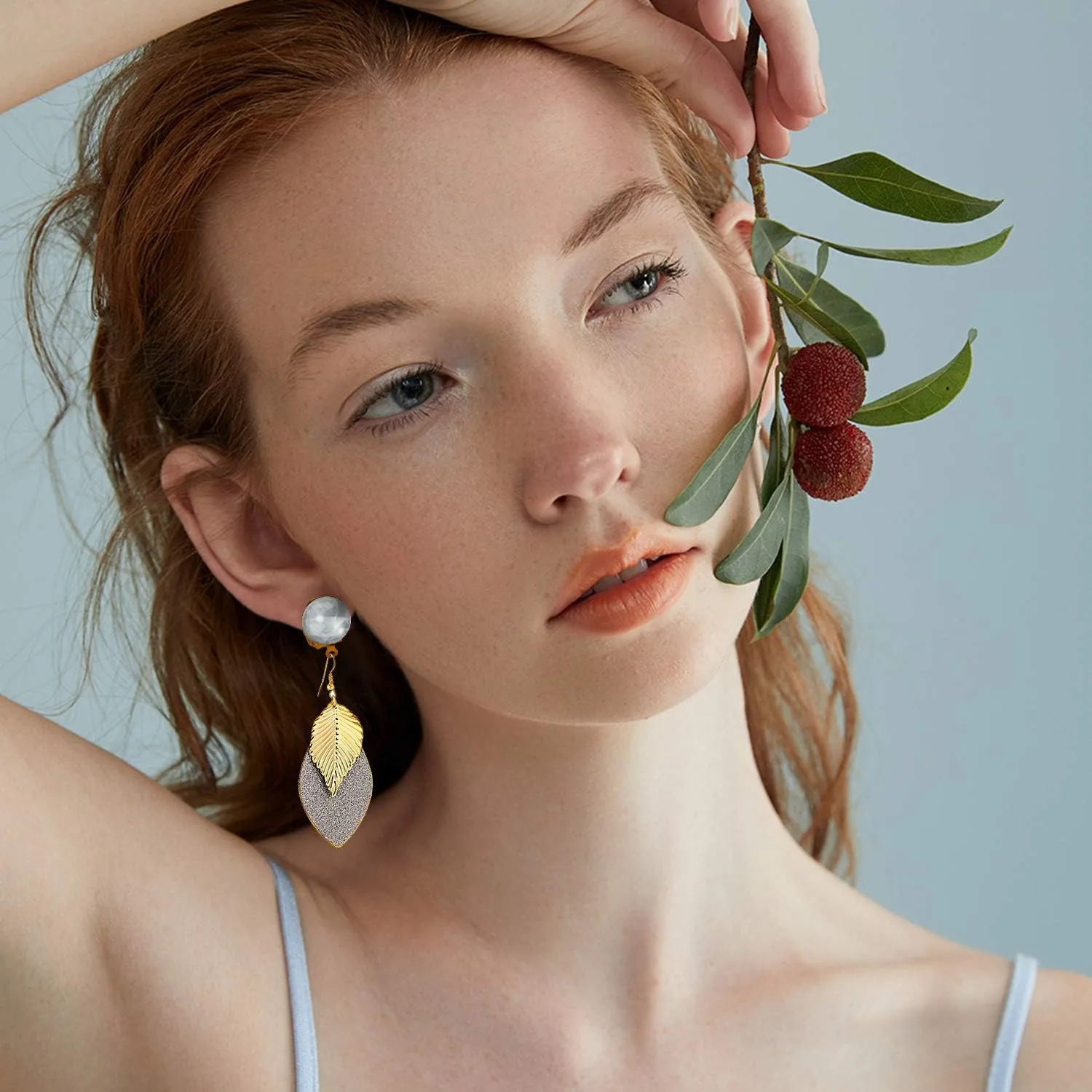 Clip-on Earring Findings - 20 Pieces Cabochon Setting Converter Gold & Silver With 20 Pieces Pads for Non-Pierced Making