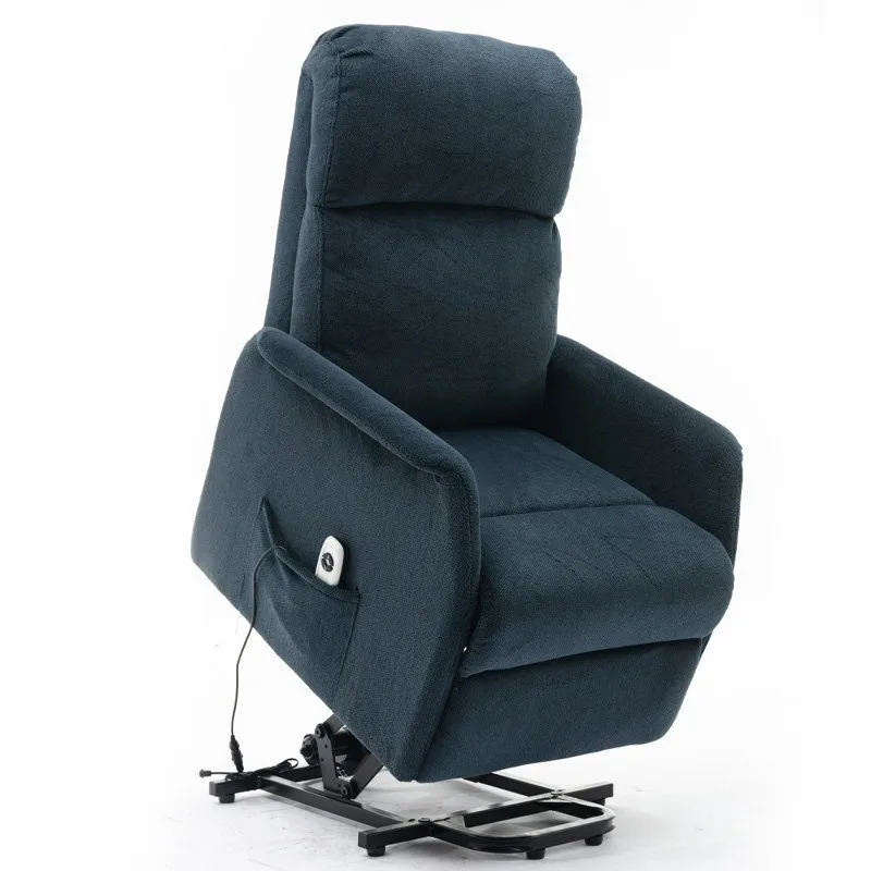 Electric remote control station chair small apartment multi-functional leather sofa