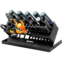 Screwdriver Storage Rack RC Repair Tool Shelf Screwdriver Organizer Holder 41Hole for Hex Cross Screw Driver Tool Kit