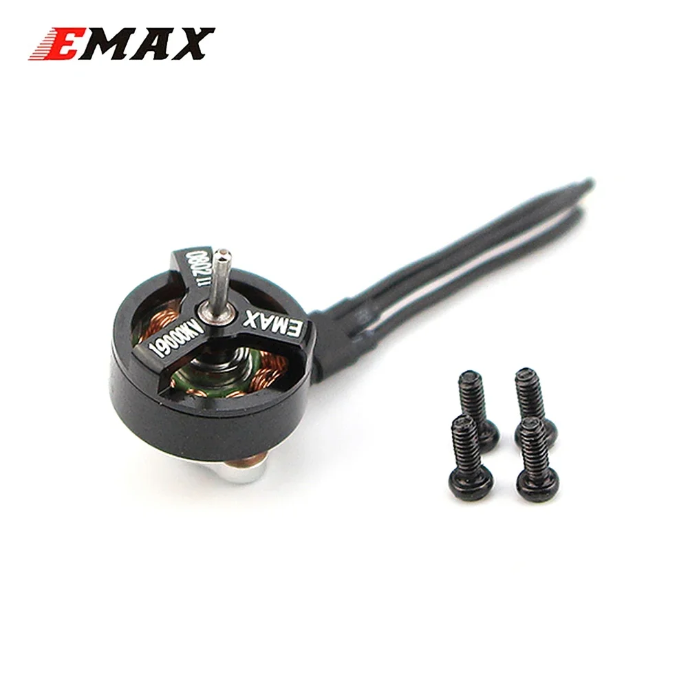 

EMAX Nanohawk Spare Parts - 0802 19000kv Brushless Motor for FPV Racing Drone RC Plane