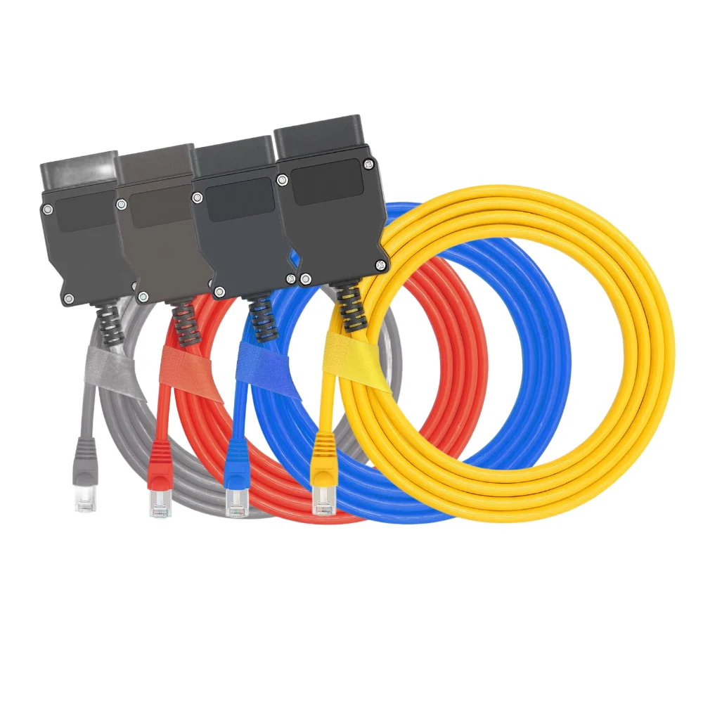 E-SYS ENET Cable Diagnostic Tool Coding Hidden Data Connector 16pin OBD2 Diagnostic Cable Adapter Professional Tools for BMW