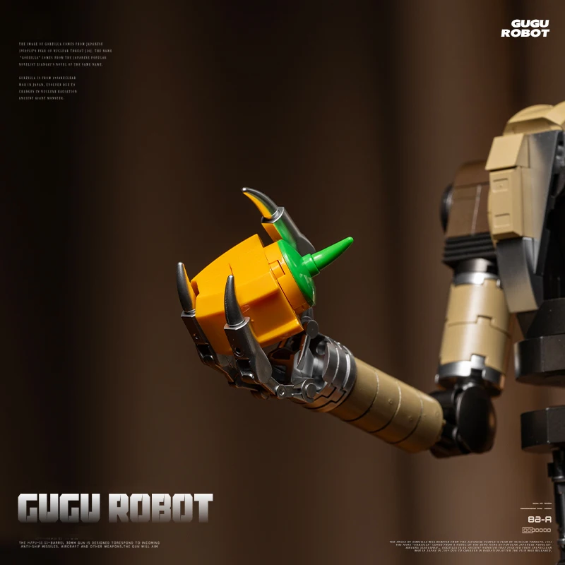 654PCS GUGU Robot Building Blocks Toys Classic Moive Characters Bricks Model Assembly Toys Ornaments Holiday Gifts For Kids Boys