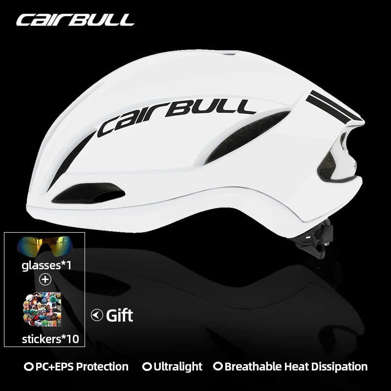 

CAIRBULL Bicycle Helmet Road Bike 295g Ultralight Female Cycling Helmet CE Safety Mountain Bike Cap Hard Shell Capacete Ciclismo