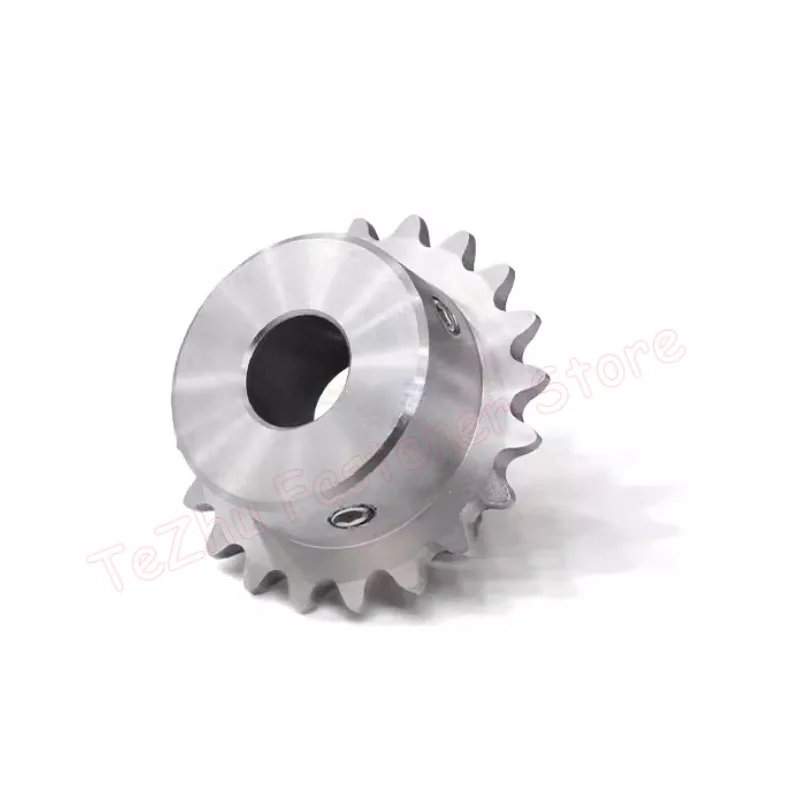 Industrial Drive roda dentada Corrente, 24 Dentes, 304 de aço inoxidável, 24 T furo, 8mm, 10mm, 12mm, 14mm, 15mm, 16mm, 17mm, 1Pc