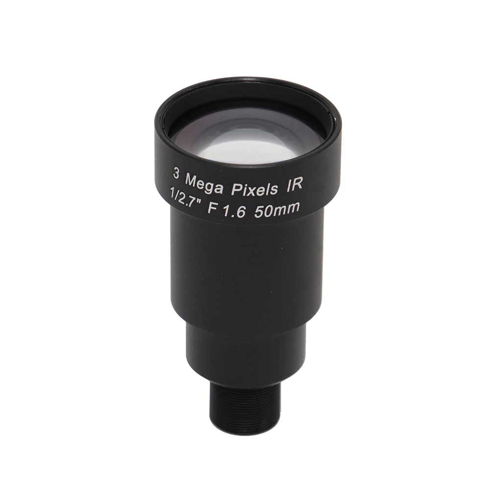 

OEM 50mm M12 1/2.7" CCTV Lens Low Optical Distortion F1.6 3MP Megapixels Lens for CCTV HD Camera SL-0239