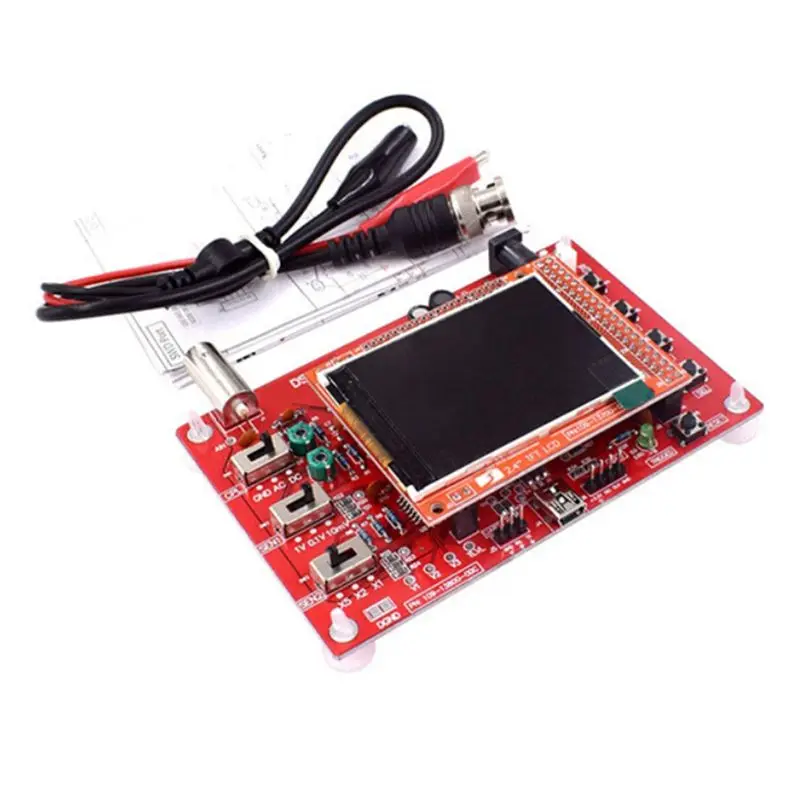 SYW-For DSO138 Oscilloscope Open Source STM 13802 Band Number Display Handheld Pocket Oscilloscope Finished Product X-0.15
