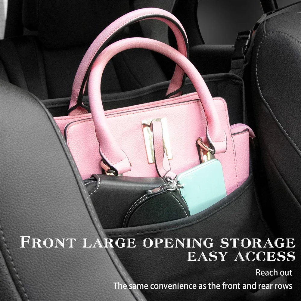 

Car Storage Bag Center Console Hand-held Box Isolation Bag For Front Seat Storage Barrier Rear Seat Children Pet Car Storag