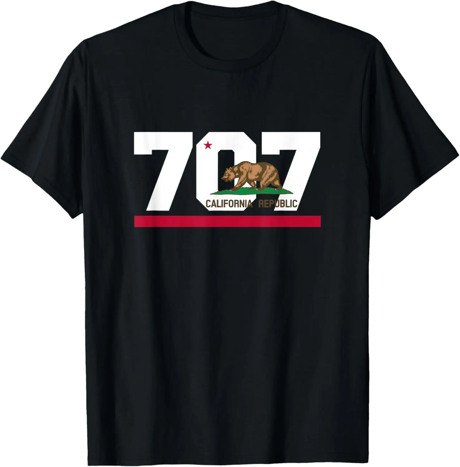 Area Code 707 shirt - Sonoma California tshirt