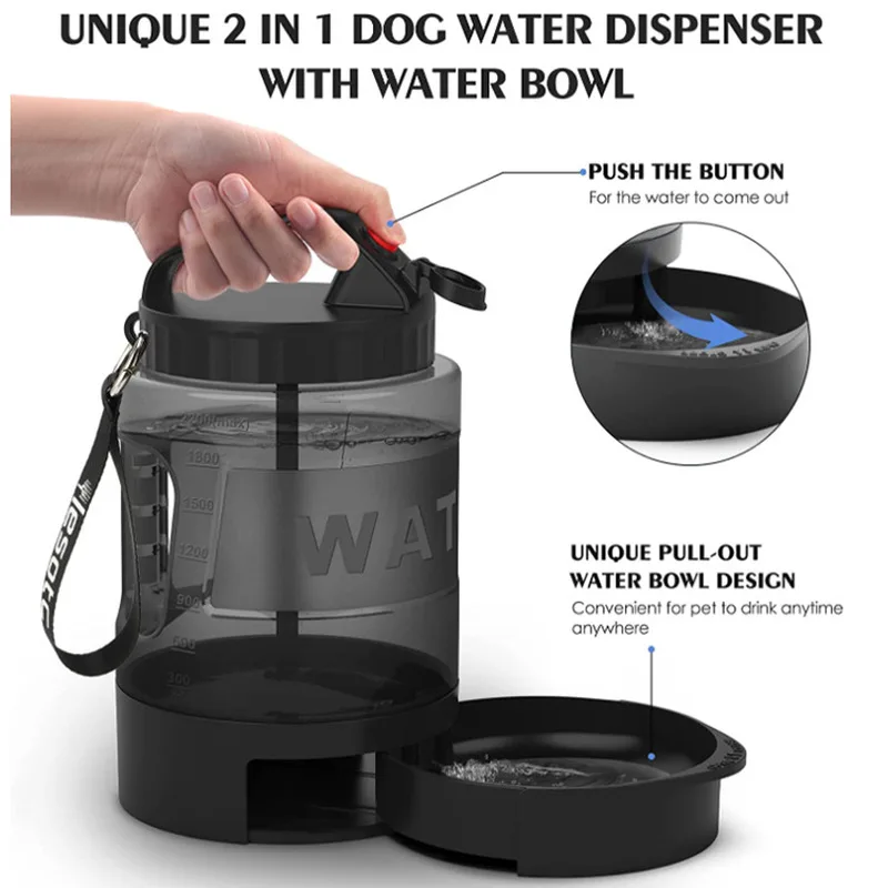 Dog Water Bottle 2.…