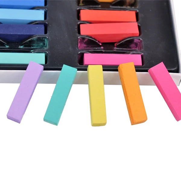 

36 Colors Hair Color Dye Chalk Temporary Pastel DIY Painting Suitable for Kids Graffiti Hair Coloring Blackboard Paper Art