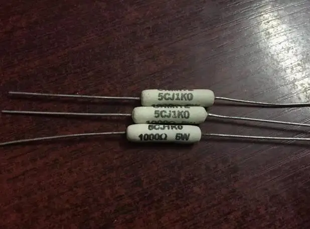 4pcs/lot New American OHMITE 1K Euro 5W 1KR 5% high-precision fever audio non inductive resistor free shipping