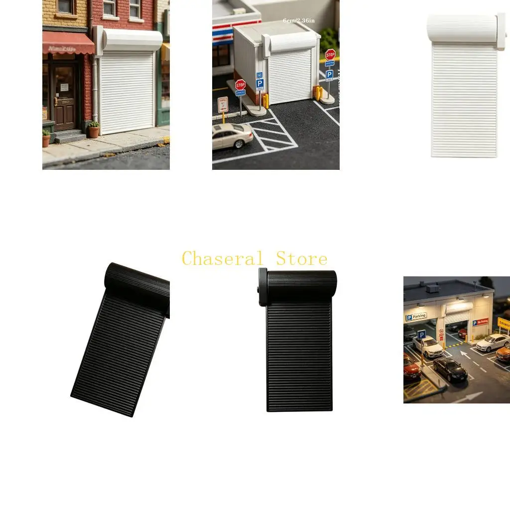 

E7CE Detailed Roller Shutter Door Model For DIY Building Projects PLAs Material