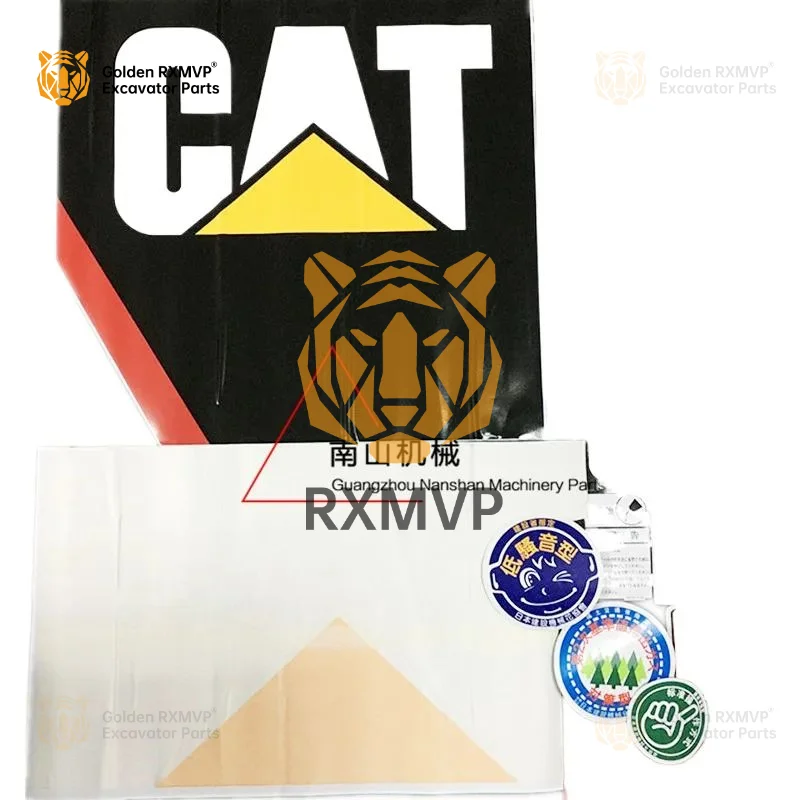 For Caterpillar E305.5E 306E2 307E 308E2 309E2Stickers for entire car body Car decal Color stripes Excavator Parts