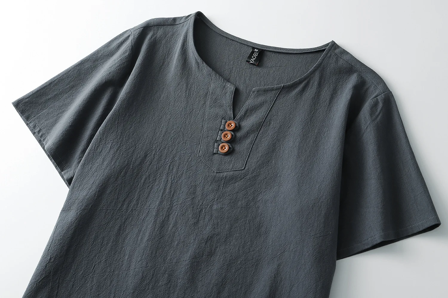 Men's T Shirts Plus Size Large Oversized Cotton Linen Short Sleeve Casual Loose T Shirt For Men Summer Japanese Style Tops Tee