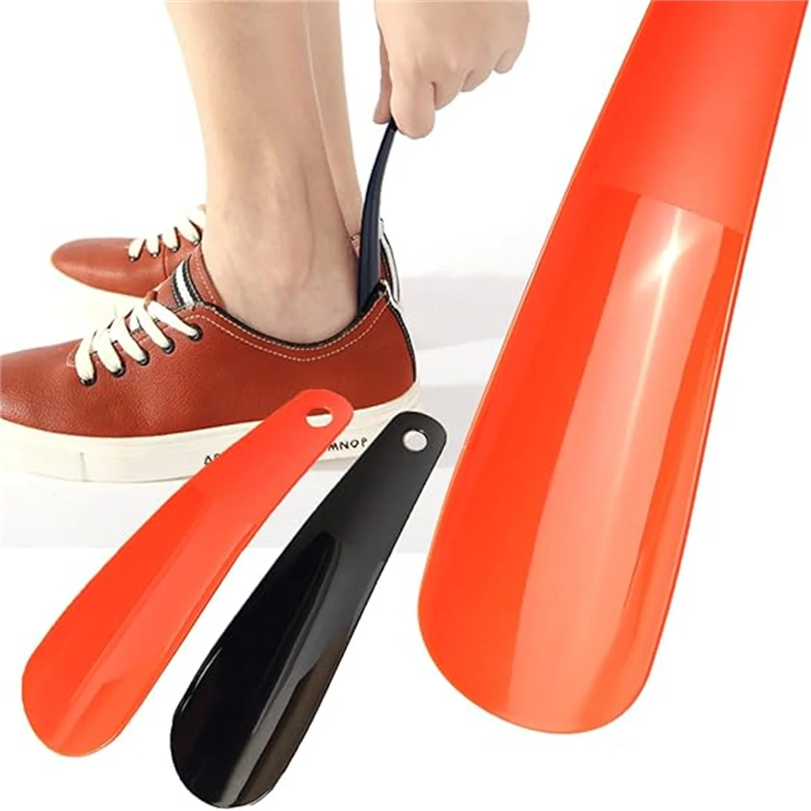 

Professional Shoe Horn Short Handle Shoe Horns Plastics Shoehorn Home-use Shoe Spatula Portability Shoe Lifter Shoes Accessorie