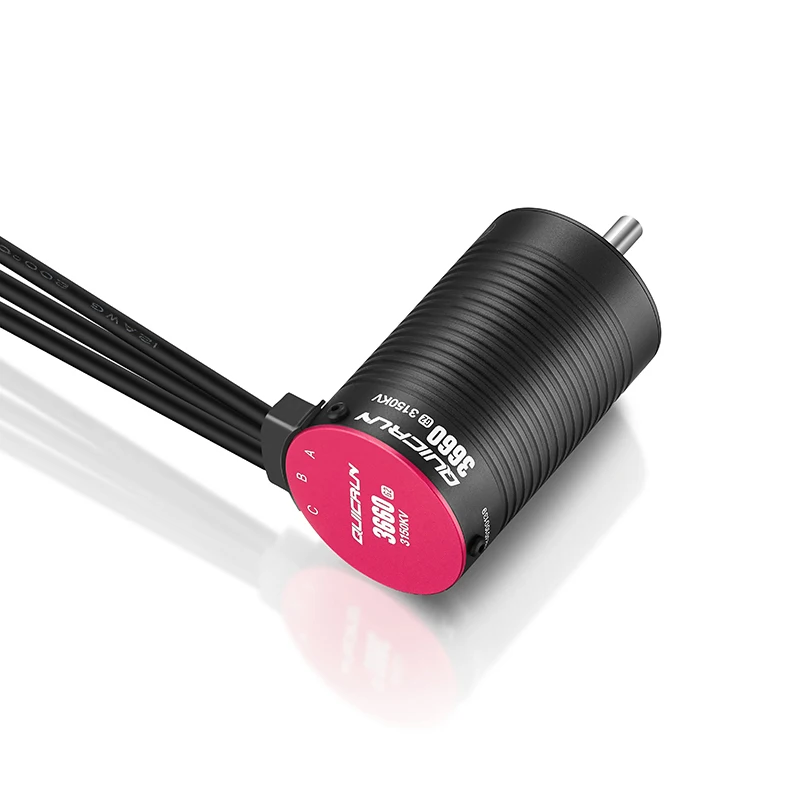 Hobbywing QUIRUN WP 10BL120 G2 مقاوم للماء بدون فرش ​ ​ وحدة تحكم ESC ومحرك 3652 و3660 SL G2 لألعاب السيارات 1/10 1/12 RC