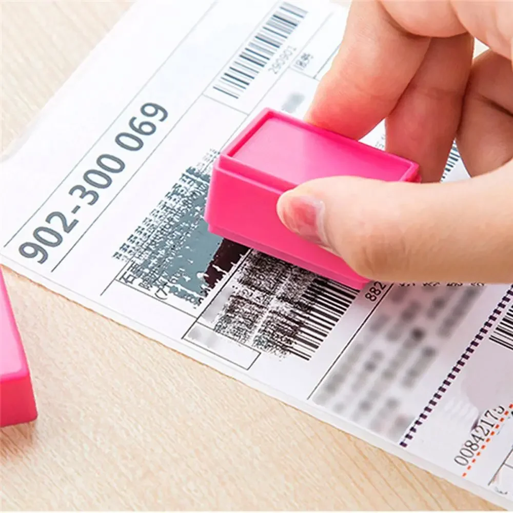 Ink Scrapbooking Your ID SelfInking Stamp Tool Code Security Office Messy