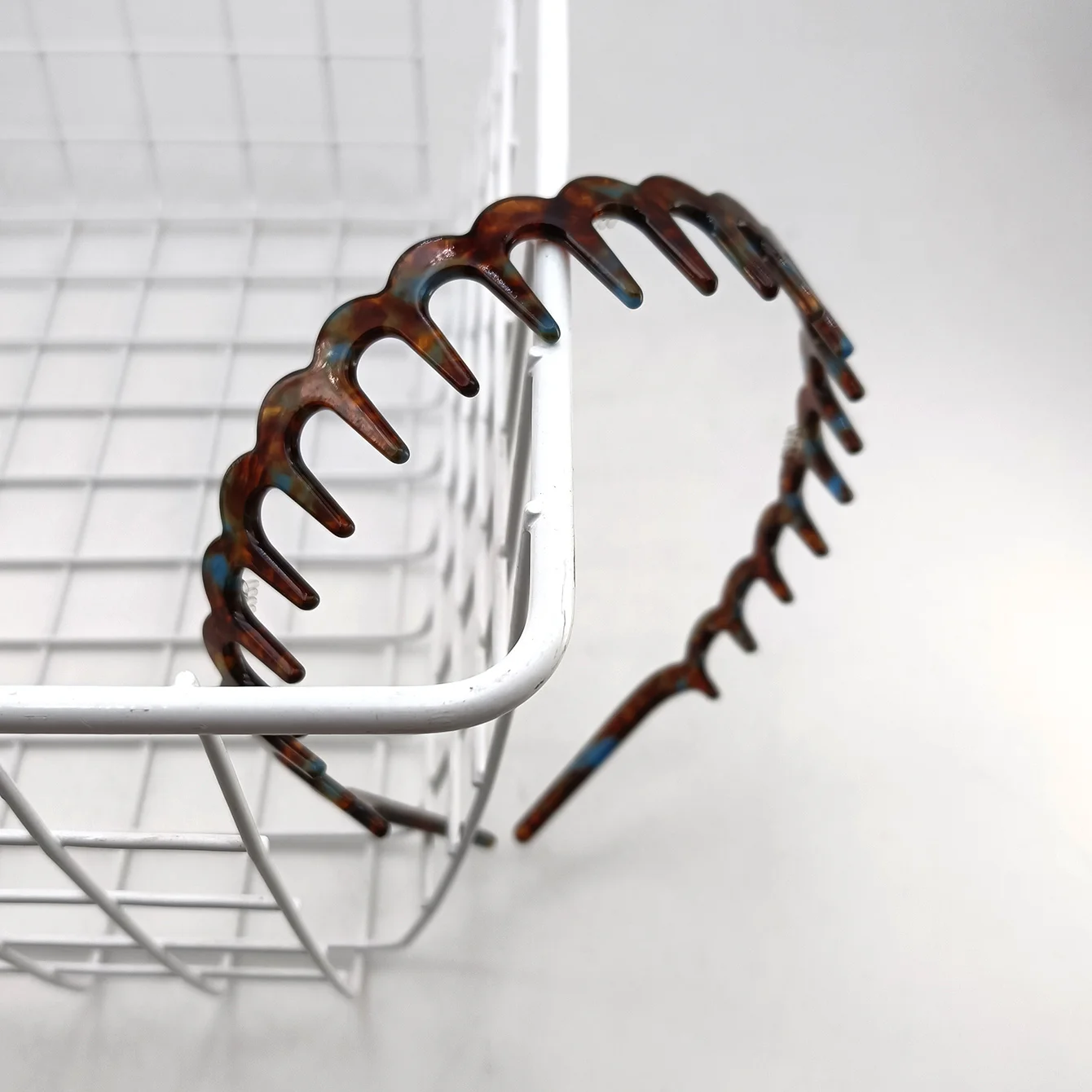 Wellen-Stirnbänder für Frauen, einfarbig, gezahnt, rutschfeste Haarbänder, Mädchen-Gesichtswäsche, Sport-Haarbänder, Haar-Accessoires – Detail 8