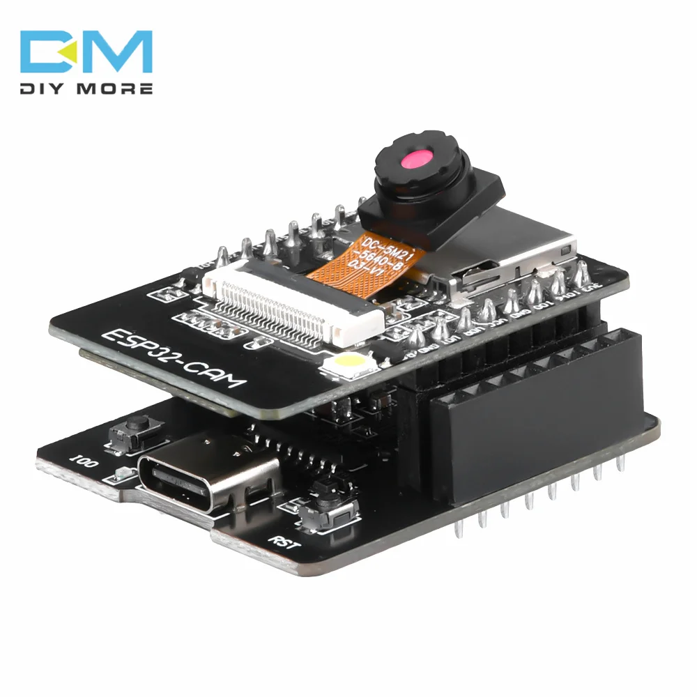 ESP32-CAM-MB Development Board Test Backboard Serial Port Burner Module with Expansion Interface CH340C Type-C Interface