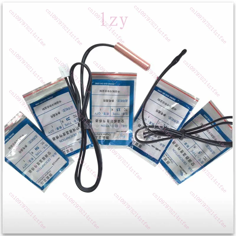 10pcs/lot new Compatible sensor Air Conditioner Tube Sensor temperature sensor thermal head metal 5K10K15K20K50K