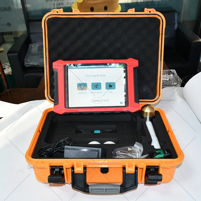 Portable Pile Integrity Tester for Construction Non-Destructive Pile Testing Equipment Pile Integrity Analyzer