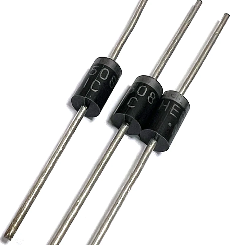 10 Uds 1N5822 diodo rectificador 3A 40V diodo Schottky 5A30V en línea DO-41 tubo rectificador 1N5824