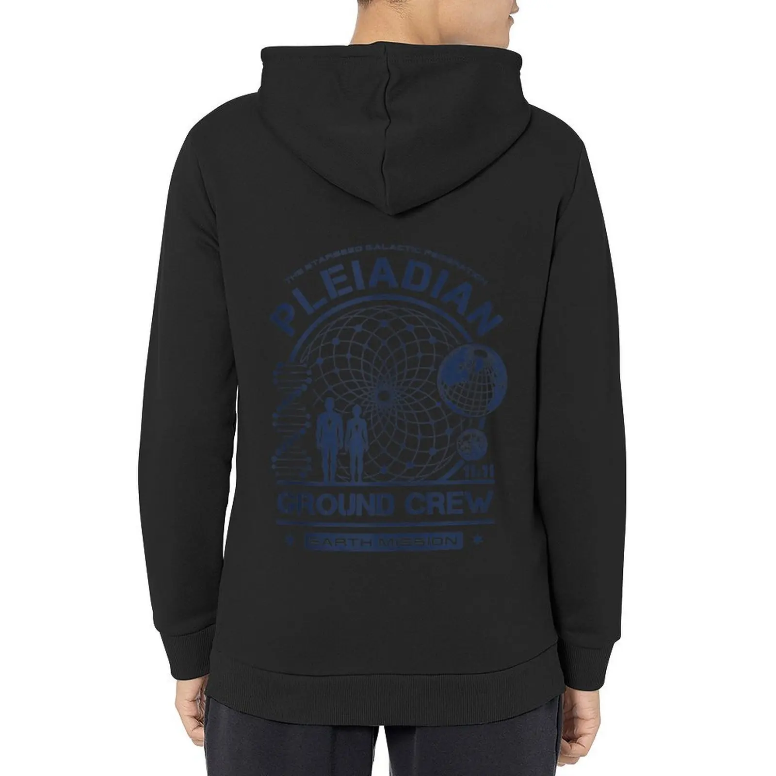 

Pleiadian Starseed Earth Mission Ground Crew Hoodie korean autumn clothes blouse mens clothing men clothing pullover hoodies
