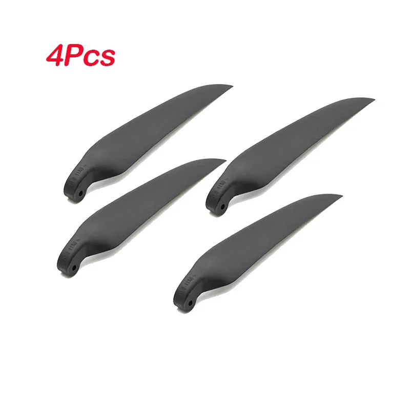 4PCS HY Electric Model Glider Flying Folding Paddle Dia 7-11inch Black Folding Propeller for RC airplane parts