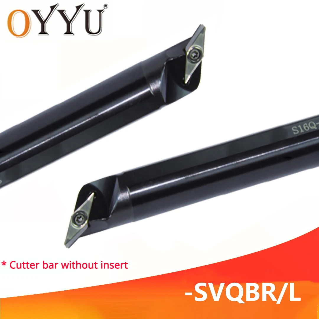 OYYU SVQBR SVQBL Internal Boring Bar S12M S16Q S20R S25S S32T S-Type CNC Tool Holder for VBMT VCMT 1103 1604 Carbide Inserts