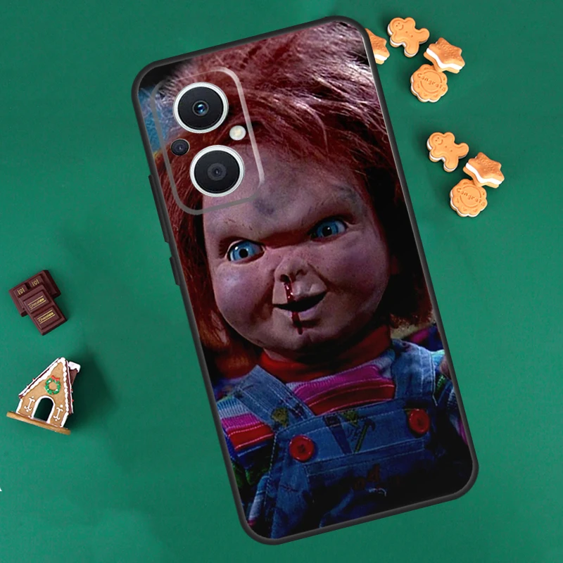 Chucky Doll Horror Movie Case For OPPO Reno 14 F 13 12 11 10 Pro 8T 8 7 Lite Cover For OPPO Find X8 X6 X5 X9 Pro Coque view 5